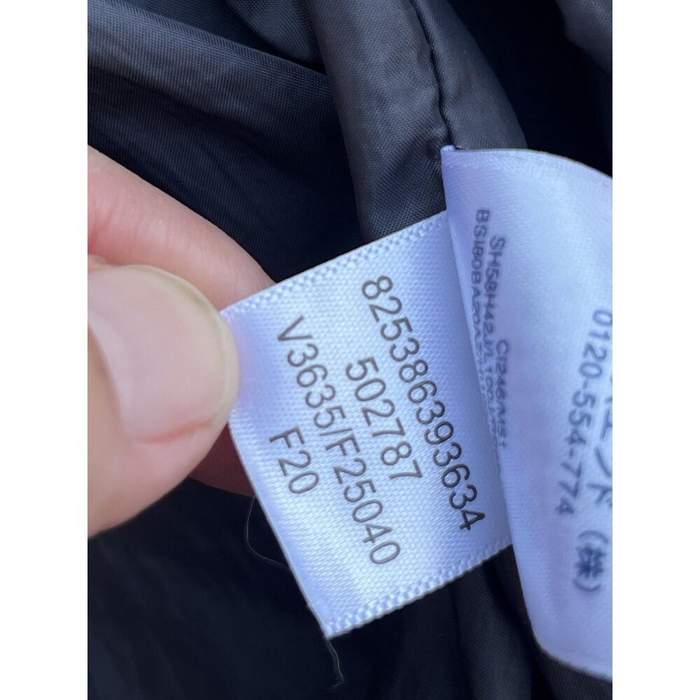 Lands End Women’s Gray Insulated Down Long Puffer Coat Plus 2X With Hood - Picture 7 of 10